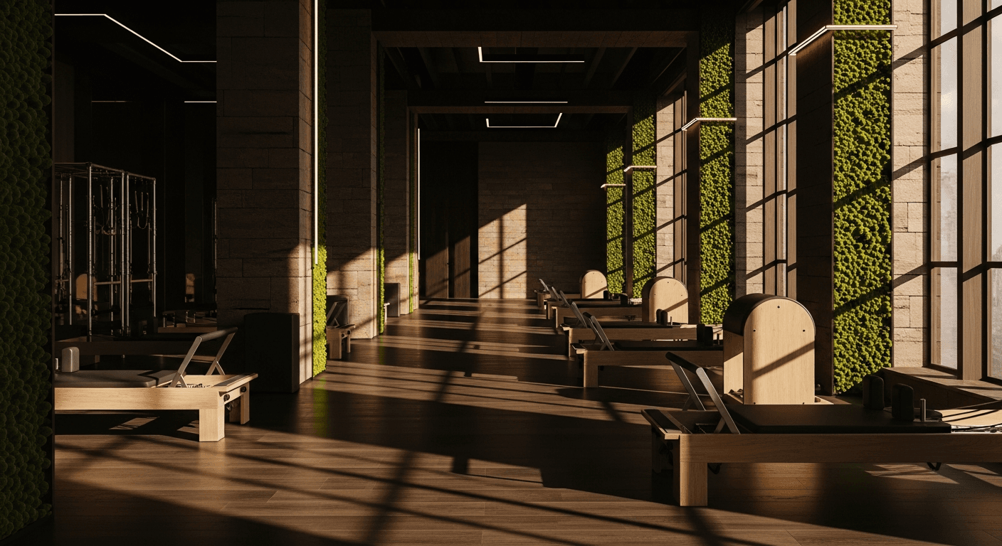 Modern studio interior